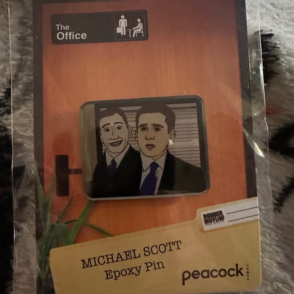CultureFly The Office Michael Scott Epoxy Pin Brand New